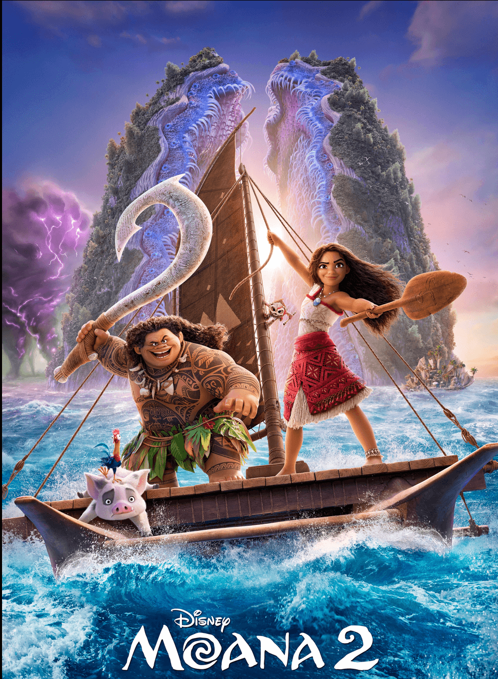 Moana 2 Movie Poster